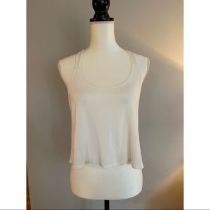 White crop top